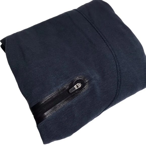 BYLT Premium Jogger Men M Blue Black Trim Drawstring Sweatpants Active Pockets - Picture 13 of 14